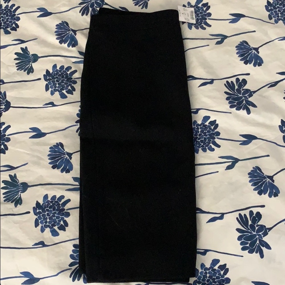 JCREW Black Pencil Skirt